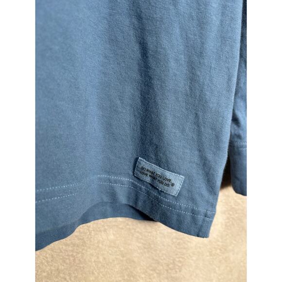 Life is Good Long Sleeve T-Shirt Blue "Go Golfing” Golf Crusher Tee Men's XXXL - Picture 4 of 6